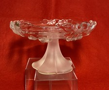 Vintage Glass Pedestal Bowl