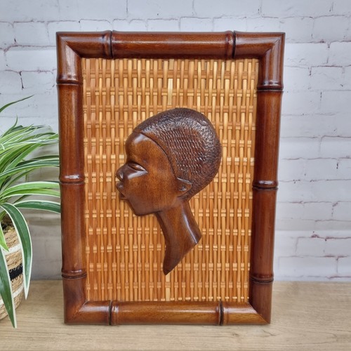 Wooden carved african ethnic - wooden,