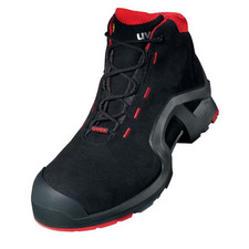 uvex 1 x-tended Support S3 SRC Safety Shoes - Red/Black