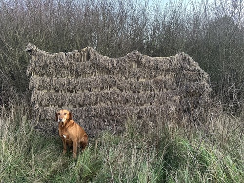 Large autumn ghillie hide net - large,