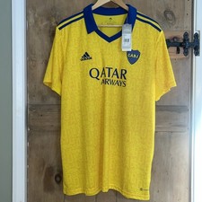 Adidas Boca Juniors 2022-23 Third Shirt 100% Authentic BNWT- Size XL