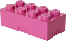 LEGO Lunch Box PURPLE 8 Knobs
