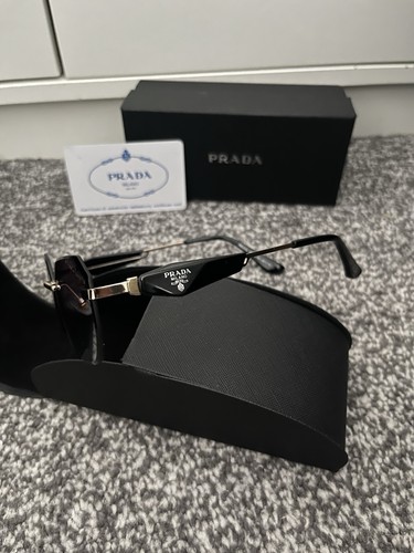 Prada glasses gold - prada,