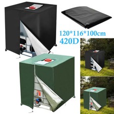 Heavy Duty Rain Sun UV Protective Hood Cover for Water Tank 1000 L IBC Container