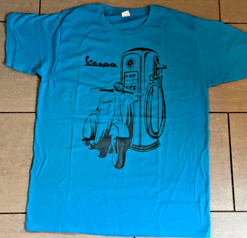 Scooter vespa shirts blue - vespa,