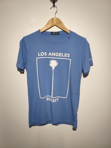 Replay size shirt - replay, blue