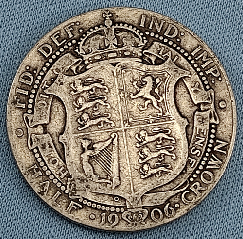 1906 king edward - vii, half
