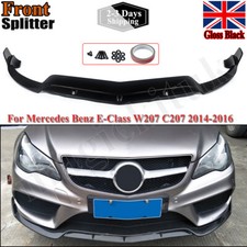 Gloss Black Front Splitter Lip