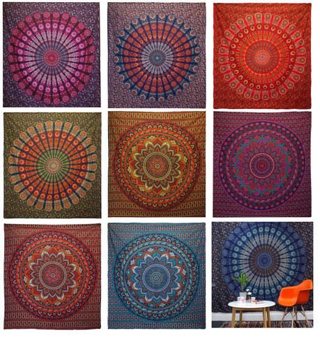 Large indian tapestry - indian,