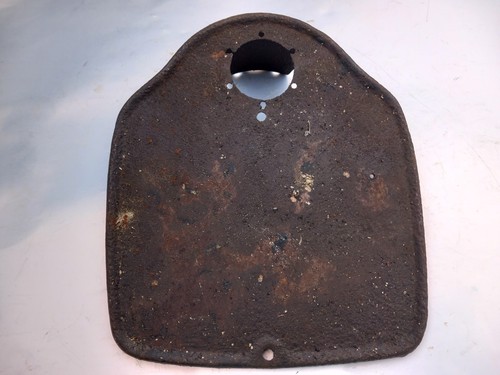 Vintage motorcycle rear number - rear,