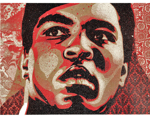 Shepard fairey muhammad ali - shepard,
