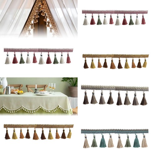 Polyester tassel chainette - tassel,