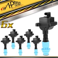 A-Premium 6x Ignition Coils for Toyota Supra Twin Turbo 1993-1998 I6 3.0L UF-386