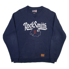ROCKSMITH Mens Sweatshirt Blue