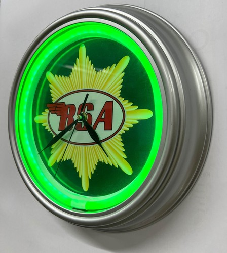 Bsa motorcycles green led - bsa,