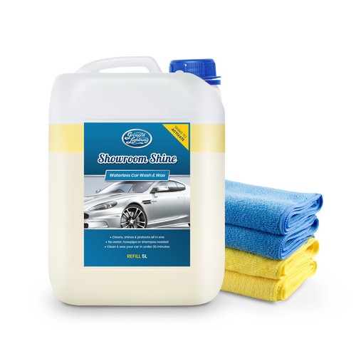 Waterless wash wax showroom - wash,