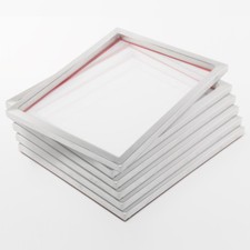 6x 43T Screen Printing Frames