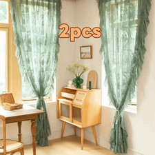 Pcs embroidered lace sheer - 2,