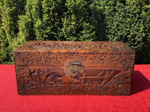 Antique chinese camphor wood - antique,