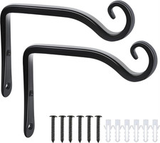 Hanging Basket Bracket, 2 Pack