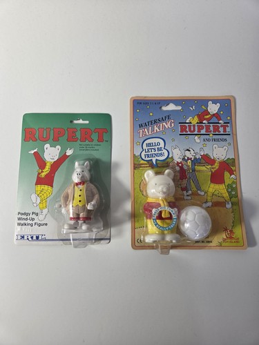 Vintage rupert bear toys - vintage,