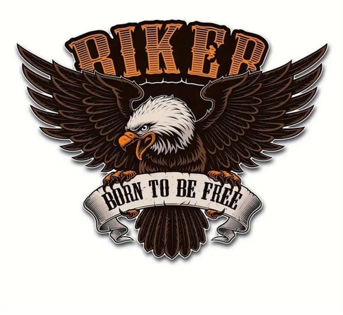 Biker eagle decal vinly - 1,