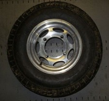 2008 QUADZILLA LINHAI 300 FRONT ALLOY 12X6 ET25 / 205/75-12 / 24X8.00-12 40N