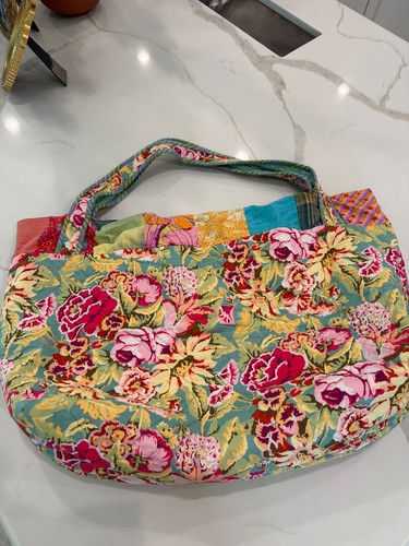 Handmade quilted patchwork - quilted,