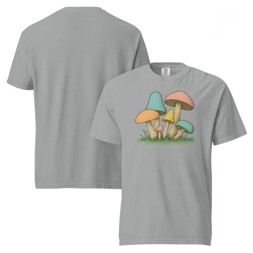 Magic mushrooms t shirt - magic, 60's