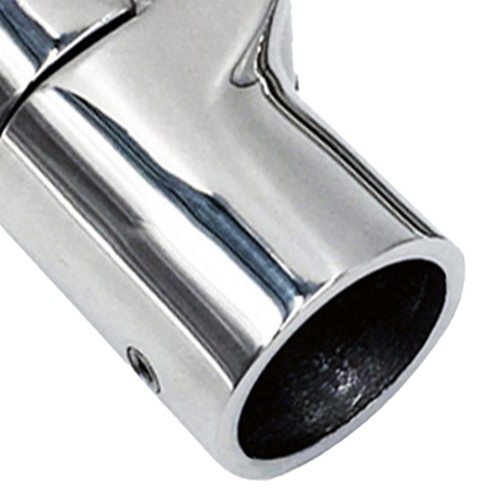 Boat railing pipe connector - railing,