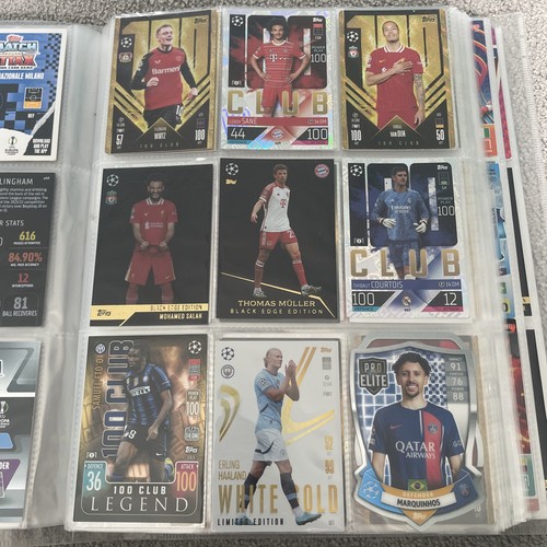 Full page topps match attax - page, of