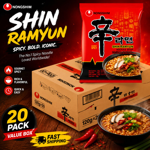 Nong shim shin ramyun - ramyun, ramen