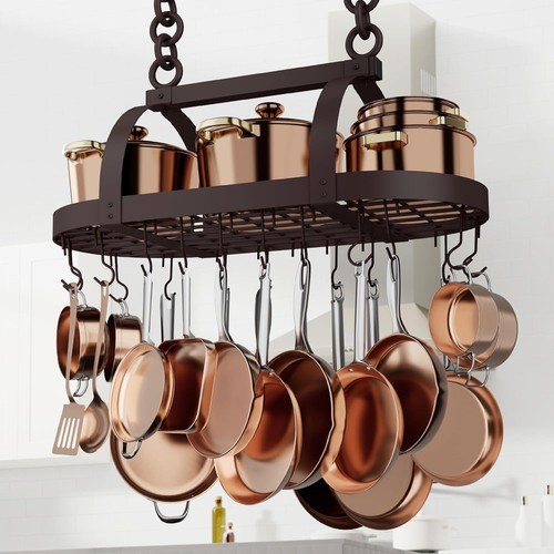 Kes 85cm oiled bronze hanging - bronze,