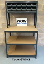 Workstation workbench storage