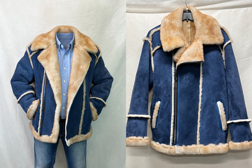 Real sheepskin shearling - real, suede