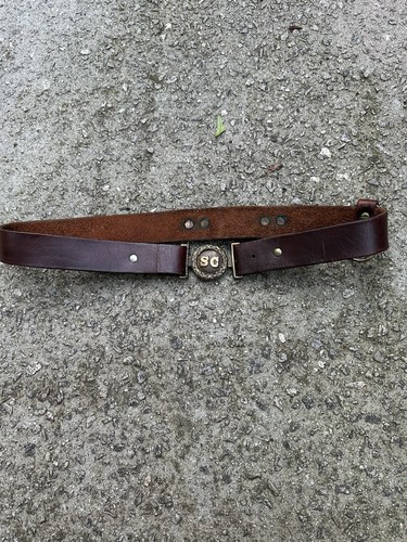Vintage leather belt boy - vintage,