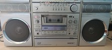 Sanyo C7 Boom Box Stéréo Cassette Rétro Vintage