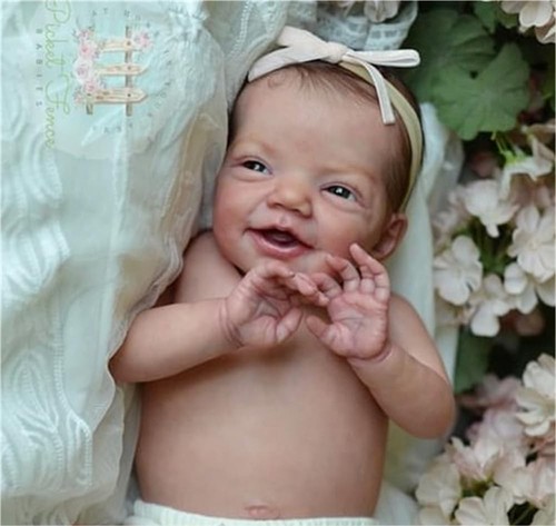 Pam reborn baby dolls - pam, silicone