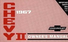 CHEVY II / NOVA 1967 Owner's