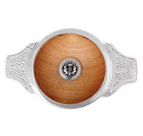 Wooden scottish clan crest - scottish,