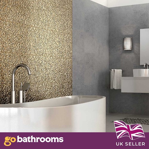Metallic porcelain wall tile - metallic,
