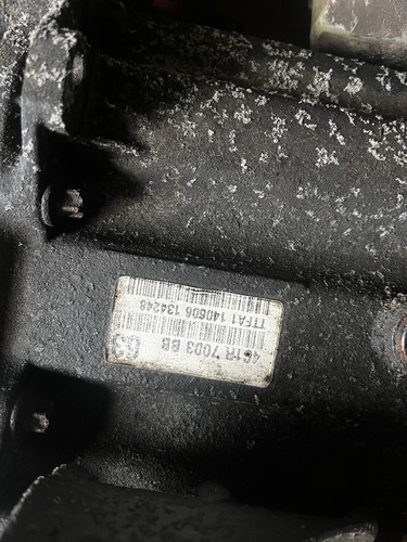 Mk7 transit 6speed - 6speed, rwd