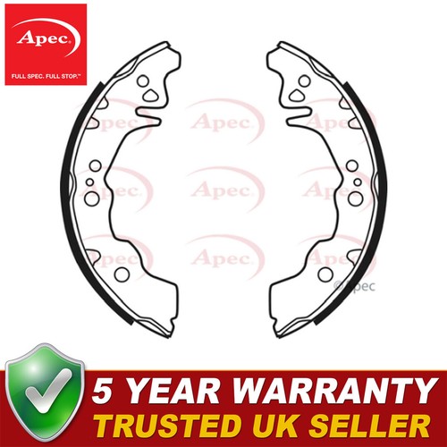 Apec rear brake shoes - brake, fits