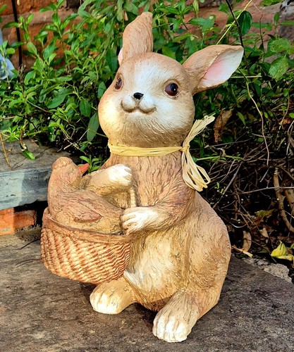Garden ornaments rabbit easter - garden,