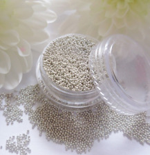 Nail Art Tiny Silver Caviar