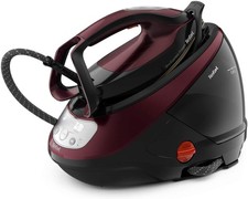Tefal GV9230G0 NEW High Pressure Steam Generator Iron 1.8L Black & Burgundy
