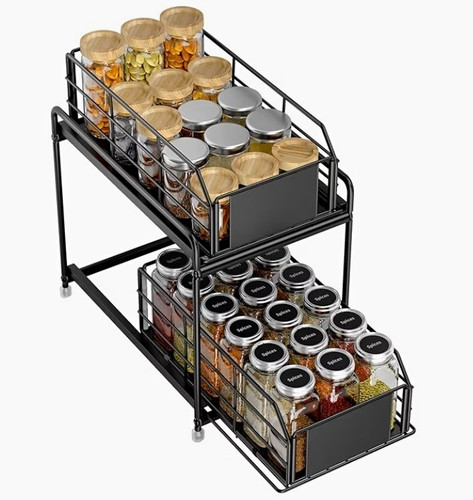 Tier pull out spice - pull, rack
