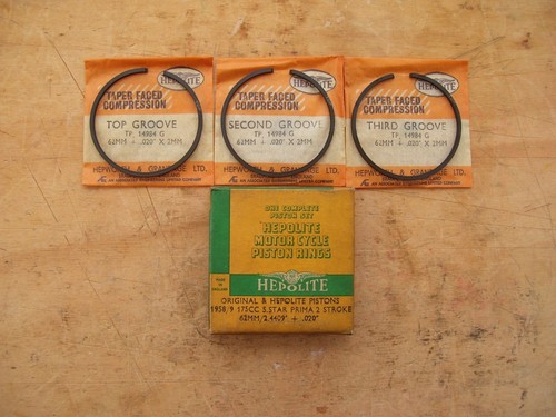 Hepolite nsu type piston ring - nsu,