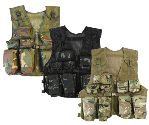 Kombat kids assault - uk, vest