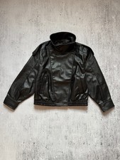 Zara faux leather jacket M TikTok leather jacket black women's viral 4391/872/800